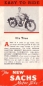 Preview: Sachs Motor bike US brochure ca. 1936