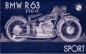 Preview: BMW R 63 Prospekt 8.1929