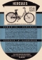 Preview: Hercules Fahrrad Programm ca. 1936