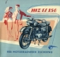 Preview: MZ ES 250 Prospekt 1956