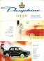 Preview: Renault Dauphine Prospekt ca. 1960