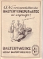 Preview: Bastert Einspurauto Prospekt 1951