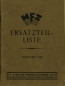 Preview: M.F.Z. Ersatzteilliste Ausgabe 1926