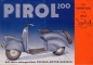 Preview: Pirol 200 scooter brochure ca. 1951