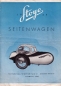 Preview: Stoye Seitenwagen Programm 1939