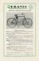 Preview: Urania bicycle program 1928