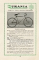 Preview: Urania bicycle program 1928