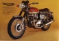 Preview: Triumph T 140D Bonneville Special Prospekt 1970er Jahre