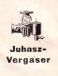 Preview: Juhasz Vergaser 1927