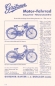 Preview: Gritzner motorcyle brochure ca. 1933