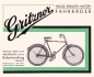 Preview: Gritzner Fahrrad und Motor-Fahrrad Prospekt ca. 1933