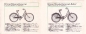 Preview: Gritzner Fahrrad und Motor-Fahrrad Prospekt ca. 1933