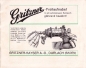 Preview: Gritzner Fahrrad und Motor-Fahrrad Prospekt ca. 1933