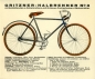 Preview: Gritzner bicycle brochure ca. 1935