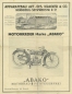 Preview: Abako 2 HP motorcycle brochure 1923-1925