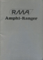 Preview: Amphi-Ranger RMA Prospekt-Mappe ca. 1985