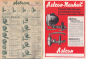 Preview: Astron und Impex Fahrradlampen Prospekte 1930er Jahre