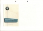 Preview: BMW 502 503 507 brochure 1956