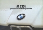 Preview: BMW M 535i Prospekt 1981