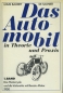 Preview: L. Baudry de Saunier Das Automobil in Theorie und Praxis Band 1+2 1900 Reprint