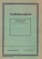 Preview: DKW NZ 250 Original Fahrzeugbrief 1938