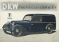 Preview: DKW Front-Lieferwagen Prospekt 2.1939