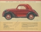 Preview: Fiat 500 Prospekt 1936