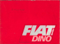 Preview: Fiat Dino Spider Prospekt ca. 1967