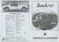 Preview: Fiat / Scout 127 Prospekt 1970er Jahre