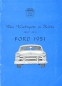 Preview: Ford program 1951