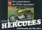 Preview: Hercules IFMA Neuheiten Prospekt 9.1970