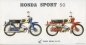 Preview: Honda Sport 50 Prospekt 1962