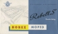 Preview: Horex Moped Rebell S Prospekt ca. 1957