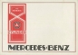 Preview: Mercedes-Benz Typ Nürburg Prospekt 9.1928