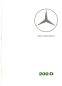 Preview: Mercedes-Benz 200 D Prospekt 12.1965