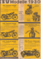 Preview: NSU Motorrad Programm 1930