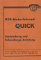 Preview: NSU Quick Bedienungsanleitung 8.1938