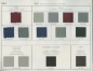 Mobile Preview: Peugeot Farben und Polster Muster Ordner 1965-1977