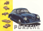 Preview: Posche 356 Prospekt ca. 1951 f