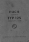 Preview: Puch Typ 125 Ersatzteilliste 6.1948