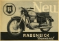 Preview: Rabeneick Universal 247 ccm Prospekt 10.1953