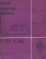 Preview: Renault 4 repair manual 1963