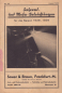 Preview: Sauer & Braun Fahrradbeleuchtung Prospekt 1938/39