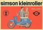 Preview: Simson Kleinroller KR 51 Schwalbe Prospekt 1965