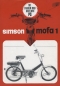 Preview: Simson Mofa 1 Prospekt 1971