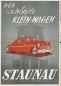 Mobile Preview: Staunau Microcar brochure 1950s