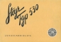 Preview: Steyr 530 Luxus-Cabriolet Prospekt 10.1935