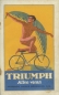 Preview: Triumph Fahrrad Programm 1926
