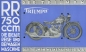 Preview: Triumph T 500 und RR 750 Prospekt 1930