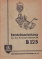 Preview: Triumph B 125 Bedienungsanleitung 1939